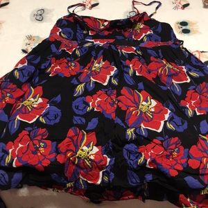 Black floral super cute dress